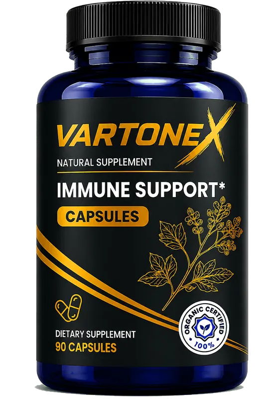 Vartonex Immune Support botanical supplement bottle