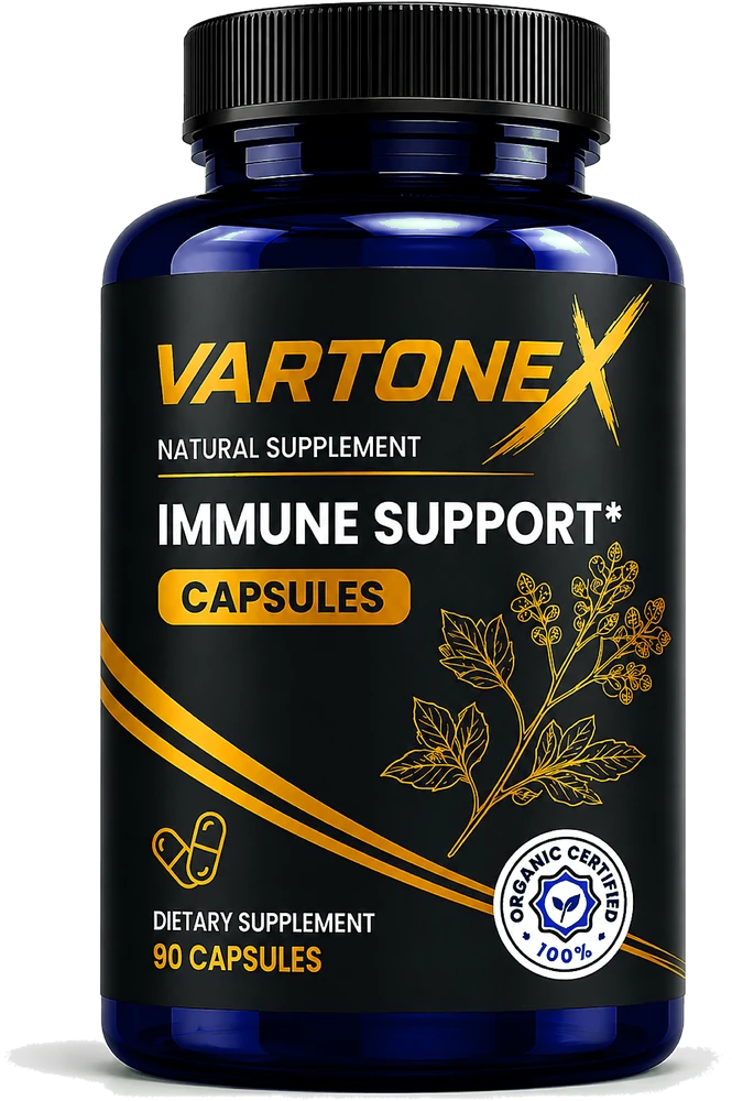 Vartonex Immune Support botanical supplement bottle