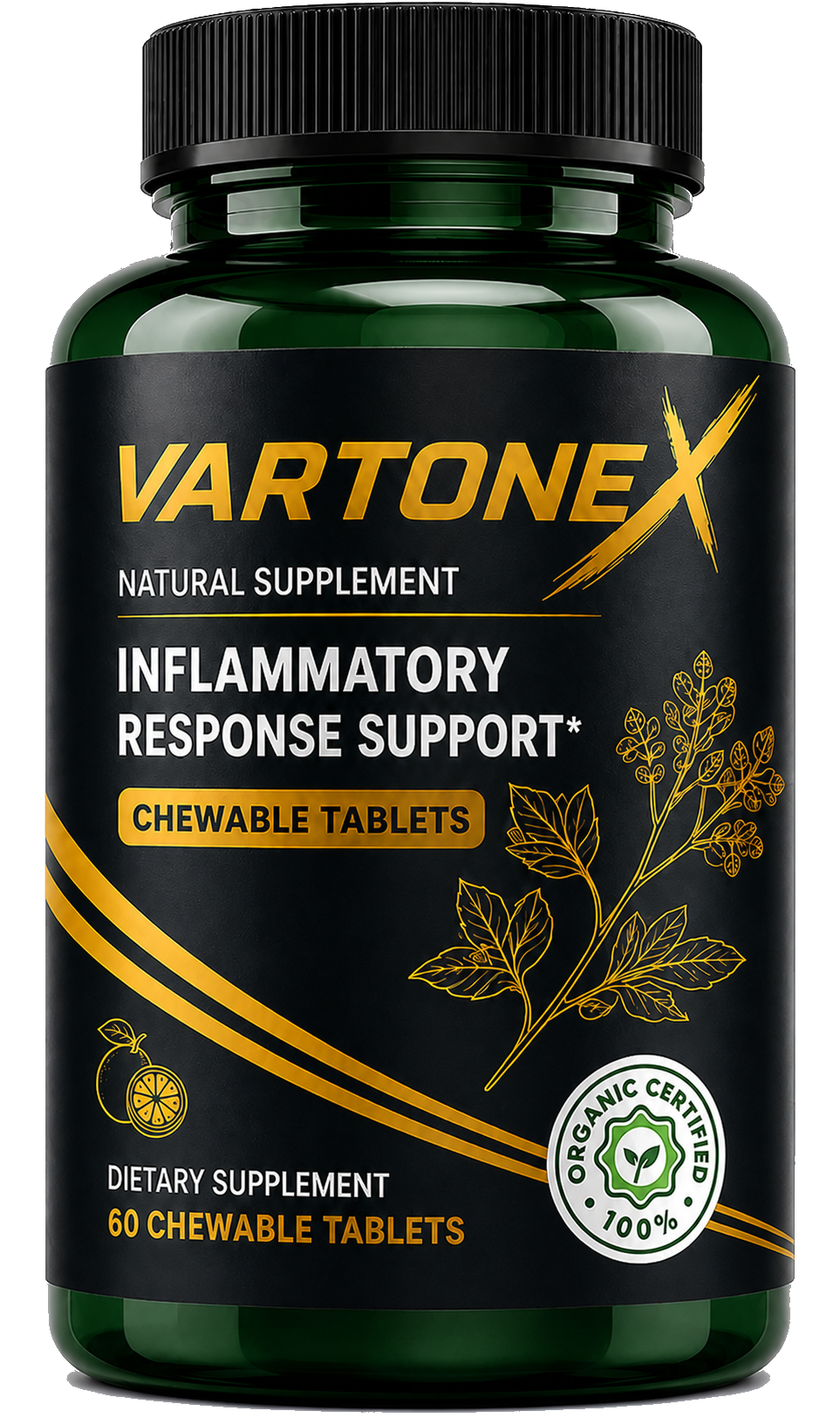 Vartonex Inflammatory Response Support Chewable Tablets, 60 count