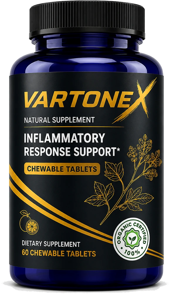 Vartonex Inflammatory Response Support Chewable Tablets, 60 count