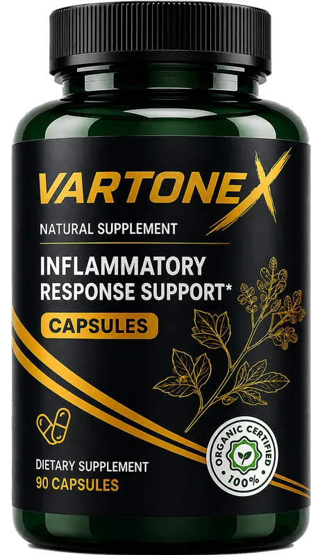 Vartonex Inflammatory Response Support botanical supplement bottle