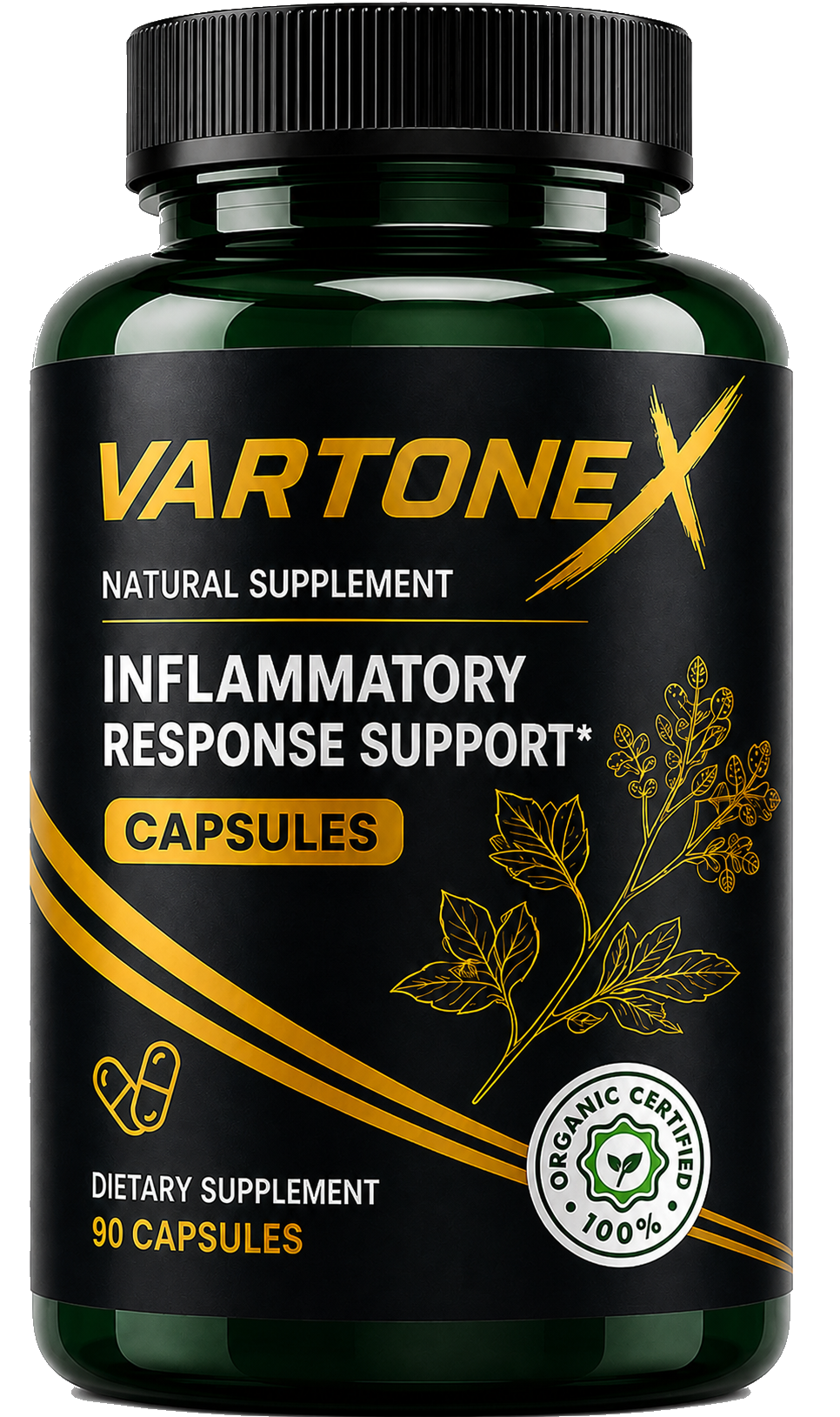 Vartonex Inflammatory Response Support Capsules, 90 count